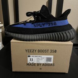 DS Yeezy 350 Dazzling Blue Size 11