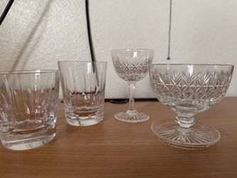 Stuart England Crystal Glass Cup – Elegant Vintage Crystal Drinkware