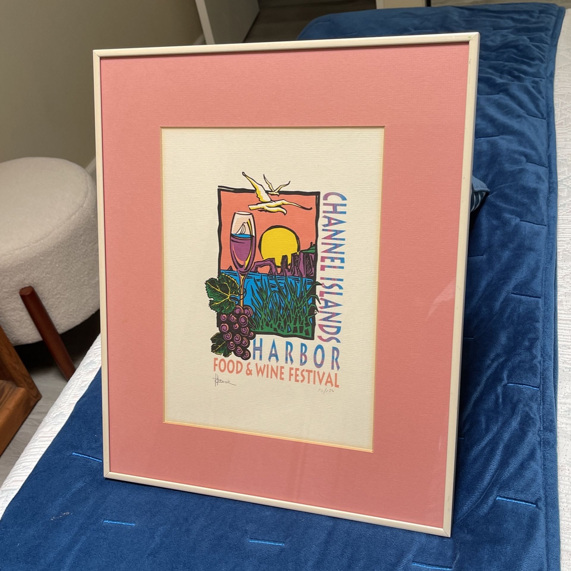 Channel Islands Food And Wine festival Signed 10/150
