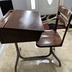1930s School Desk