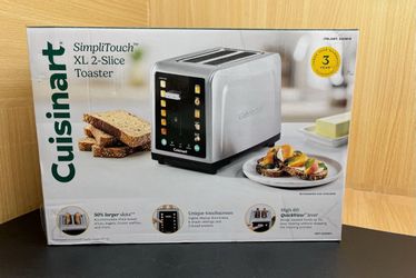Cuisinart SimpliTouch XL Color Touchscreen 2-Slice Toaster