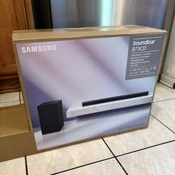 Samsung HW-B73CD Soundbar System (New) – 3D Surround Sound | Wireless Subwoofer | 450W Power | 4K HDR | Game Mode | Bluetooth