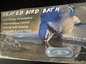 Heated Bird Bath 