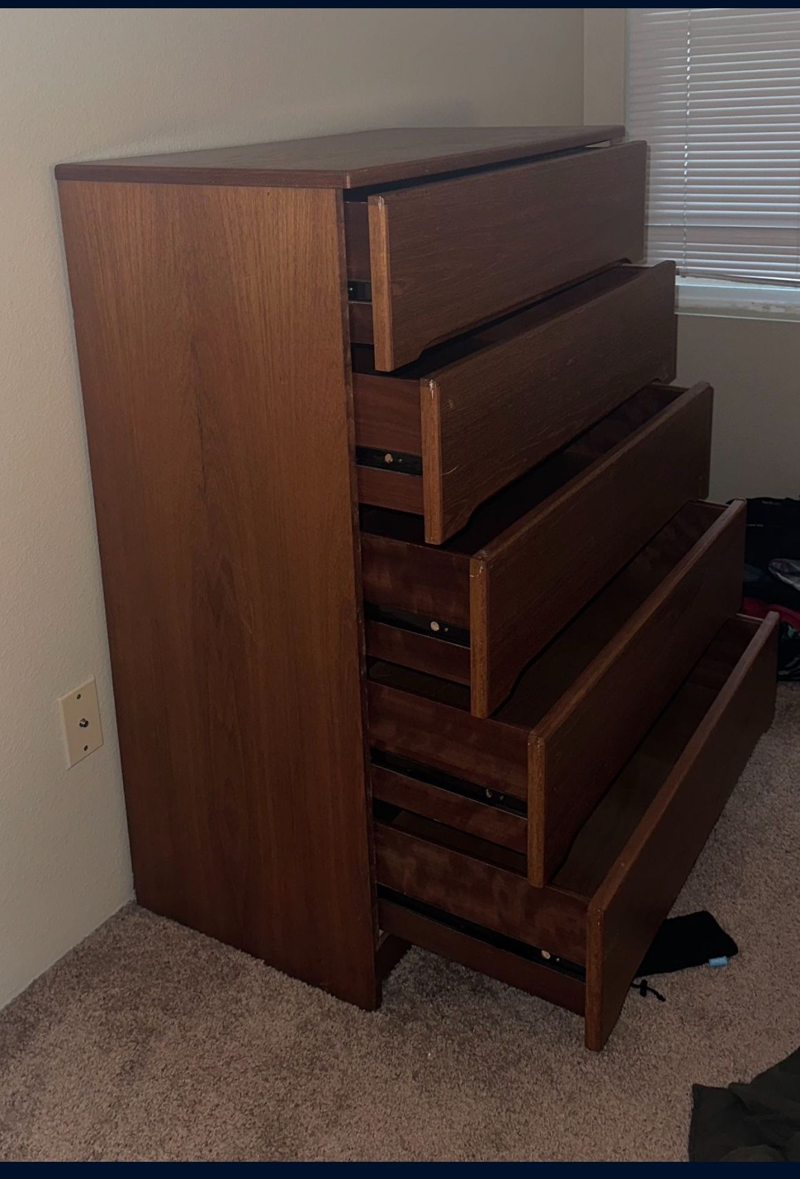 Heavy Duty Wooden Dresser 