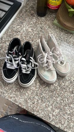 Vans Size 10.5 And 10 Toddler