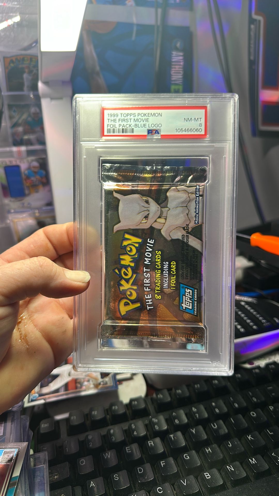 Super Rare Psa Graded 8 Never Opened Sealed Pack 1988 Pokmon The First Movie Great Investment - joarbit.com Super Rare Psa Graded 8 Never Opened Sealed Pack 1988 Pokmon The First Movie Great Investment - joarbit.com