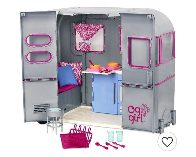 New 18” Doll Size RV Camper Playset Accessories Toys