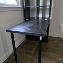 Ikea desk workstation Kallax and Linnmon combo