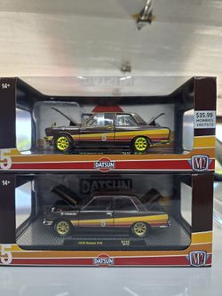 M2 1970 Datsun 510 Chase And Regular Diecast