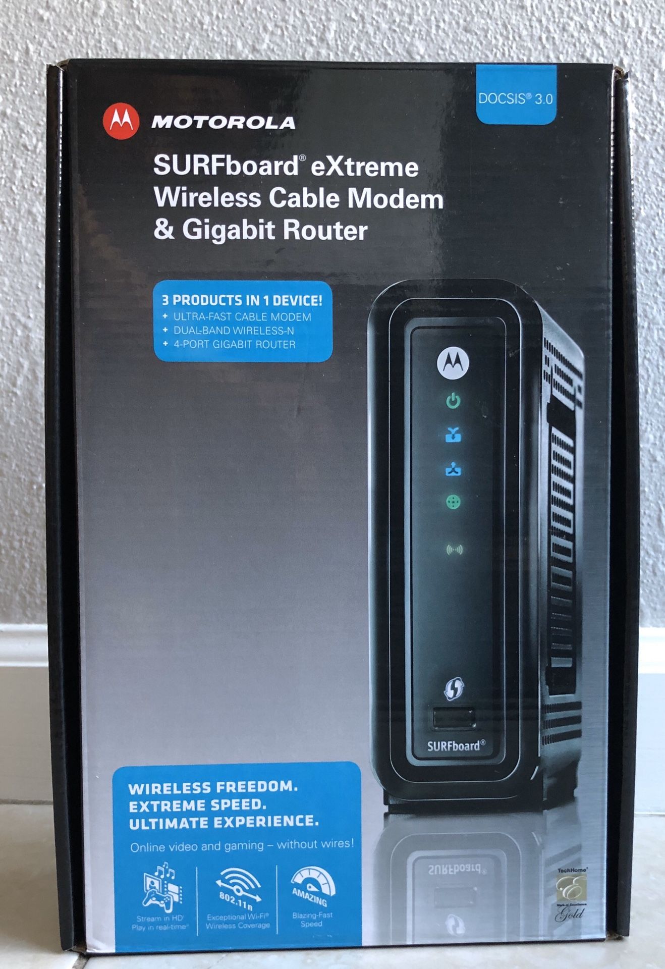 Motorola Wireless Cable Modem & Gigabit Router