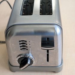 Cuisinart CPT-160 Metal Classic 2-Slice Toaster, Brushed Stainless