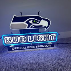 Seahawks Neon Sign