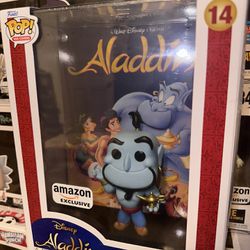 Funko Pop VHS Cover: Disney Aladdin Genie With Lamp (Amazon Exclusive)