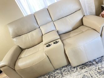 Brown Leather Couches