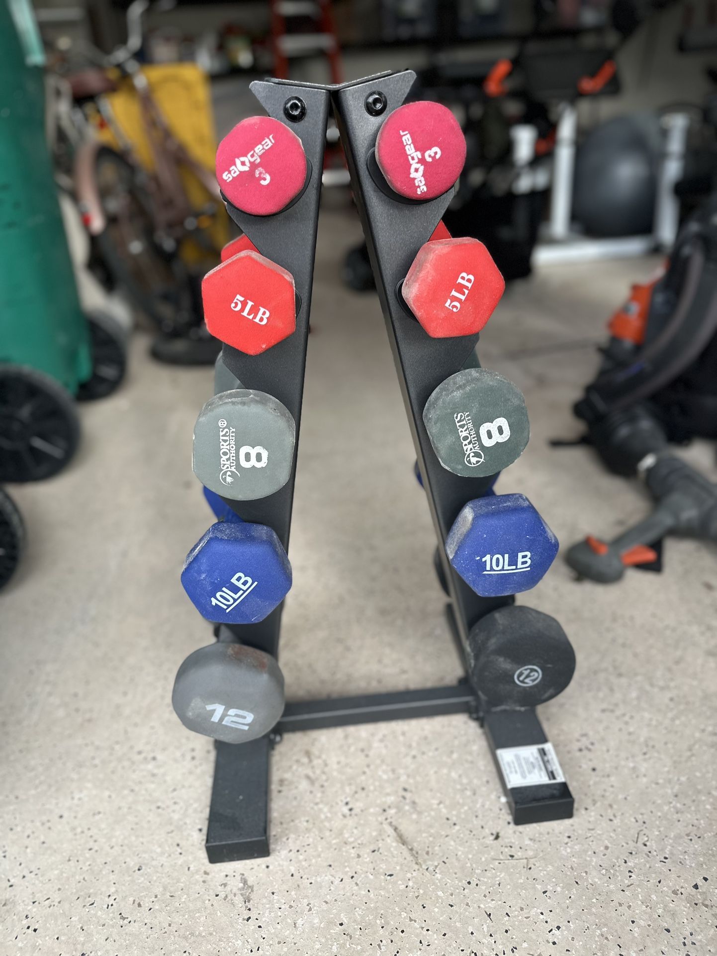 Weights And Rack