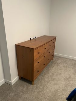 8 drawer solid wood dresser