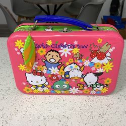 Sanrio Character Town Lunch Box Tin