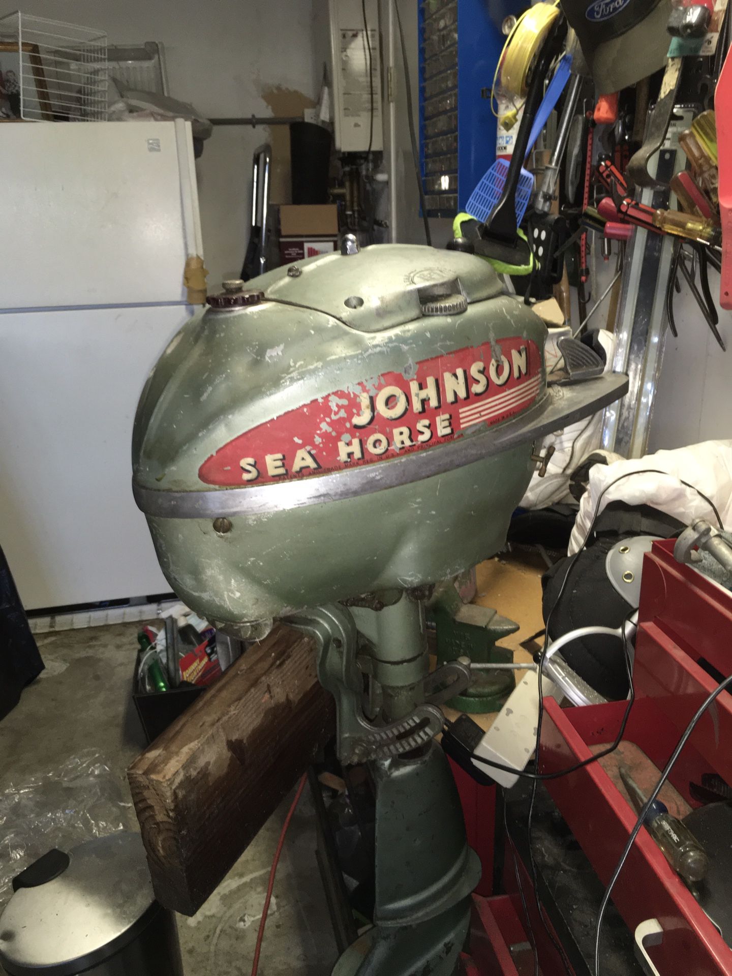 1948 Johnson Sea Horse 5 HP Outboard Motor 