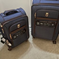 New Luggage London Fog Set 25 Inch And Carryon 