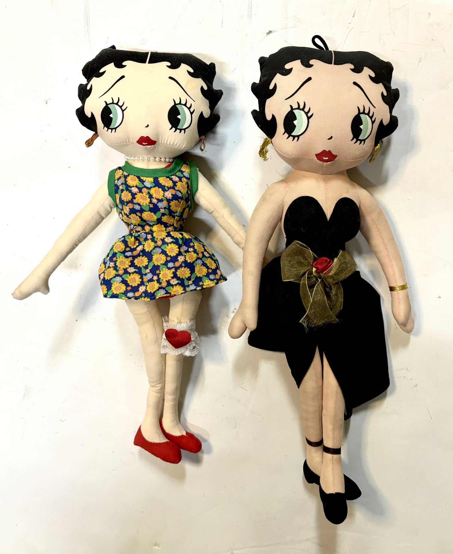 2 Vintage 16” Betty Boop Dolls