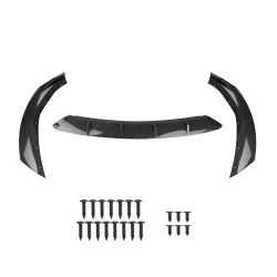 Brand New 3PCS 2019-2023 Bmw 3-Series G20 M340I M-SPORT Carbon Fiber Style Front Bumper LIP FIT