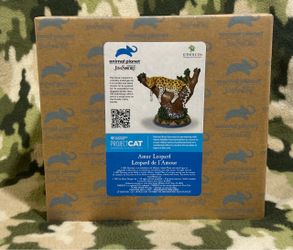 Jim Shore Animal Planet Amur Leopard (Léopard de ľAmour) #(contact info removed)