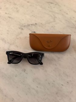 Ray-Ban Stories Smart Sunglasses with Case
