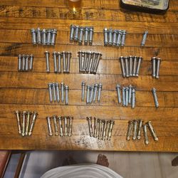 Assortment of concrete anchors