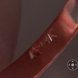 14k Gold Ring With Diamonds And Rubie