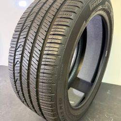 V494  255 45 19 104Y  Pirelli Scorpion Zero AS Plus  One Used Tire 90% Life 