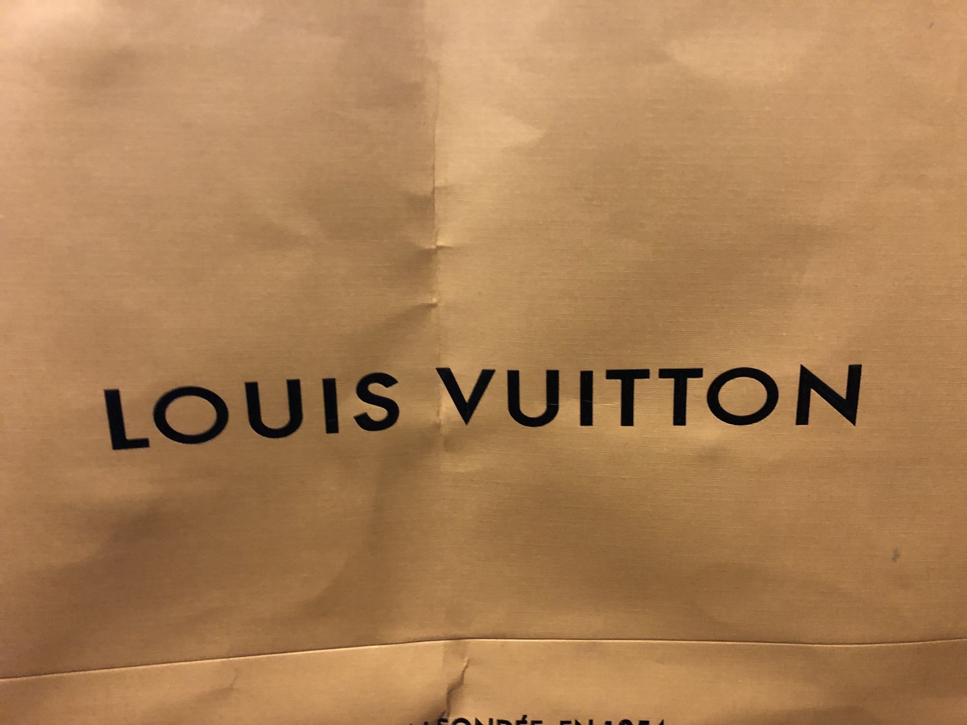 Louis Vuitton Paper Bag *100% Authentic* for Sale in Chesapeake, VA -  OfferUp