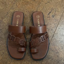 Tory Burch Brown Sandals
