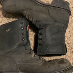 Used Red Wing Work Boots In Good Condition 