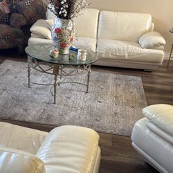 White Living Rooms Set. 