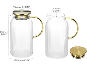 Glass Pitcher with Handle! Brand new! See all pics!