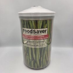 Sealed Food Saver 3.25 Quart Vacuum Seal Canister Container 02-0037-00