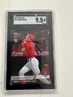 2018 Topps Now Shohei Ohtani RC Japanese #32J SGC 9.5 Angels Rookie Kanji