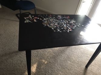 Plain brown regular table 25