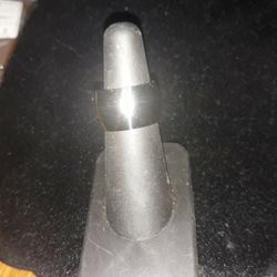 Stainless Steel Ring Sz 6     12mm