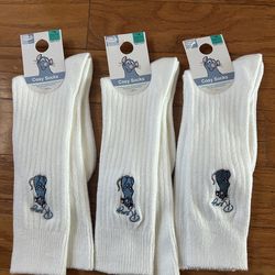 NWT Disney Ratatouille women ultra soft cozy socks 3 pairs