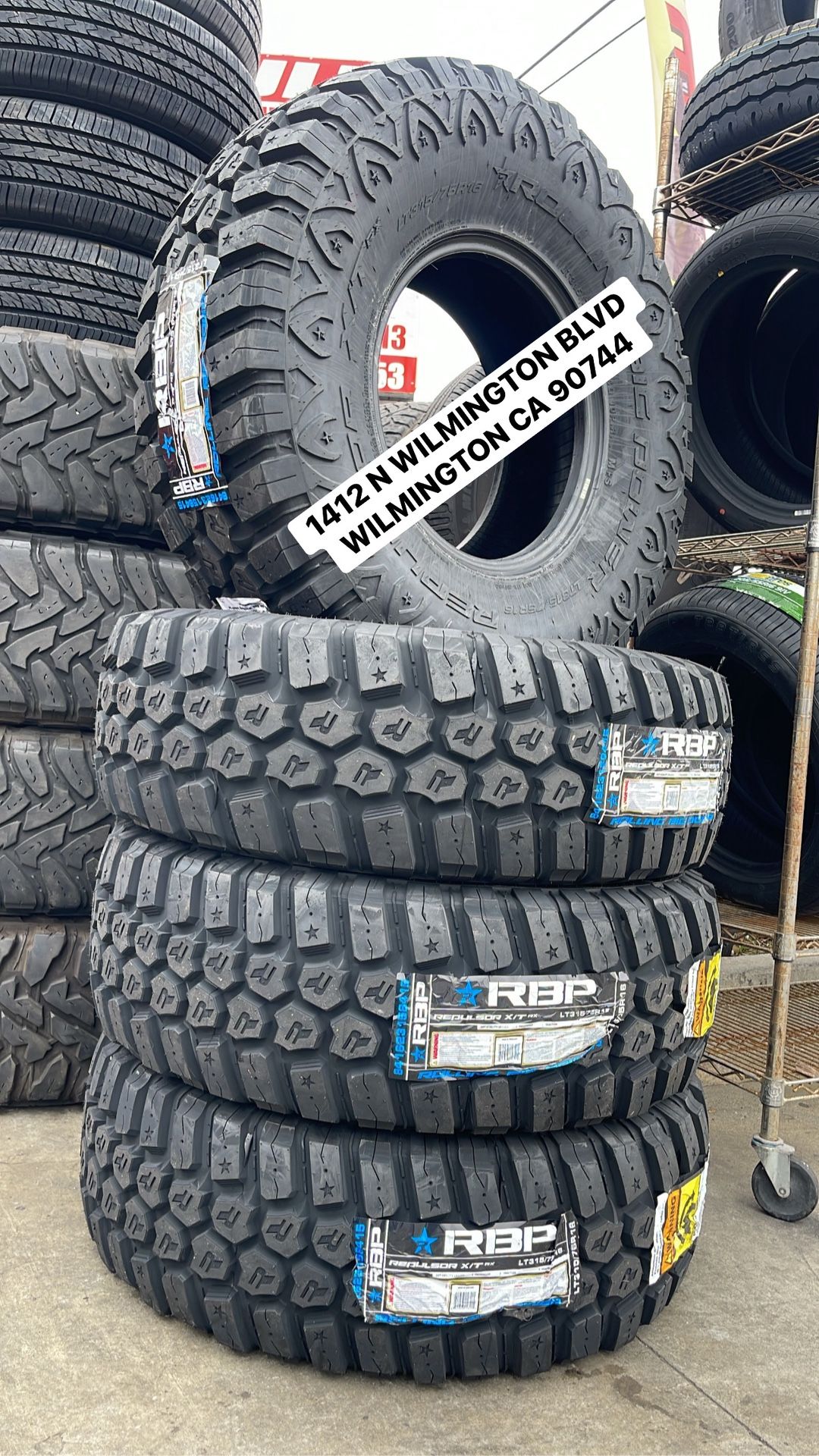 VENDO SET DE LLANTAS NUEVAS LT315/75R16 REPULSOR RBP