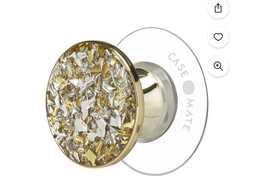 Case-Mate Minis Phone Grip & Stand Twinkle Gold