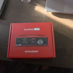 Scarlett Solo Interface 