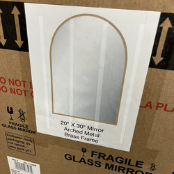 New mirror in a box