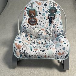 BABY CHAIR WITH  TOY BAR 