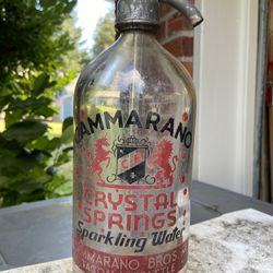 Vintage Cammarano Bros Bottle