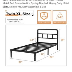 Twin XL Bed frame 