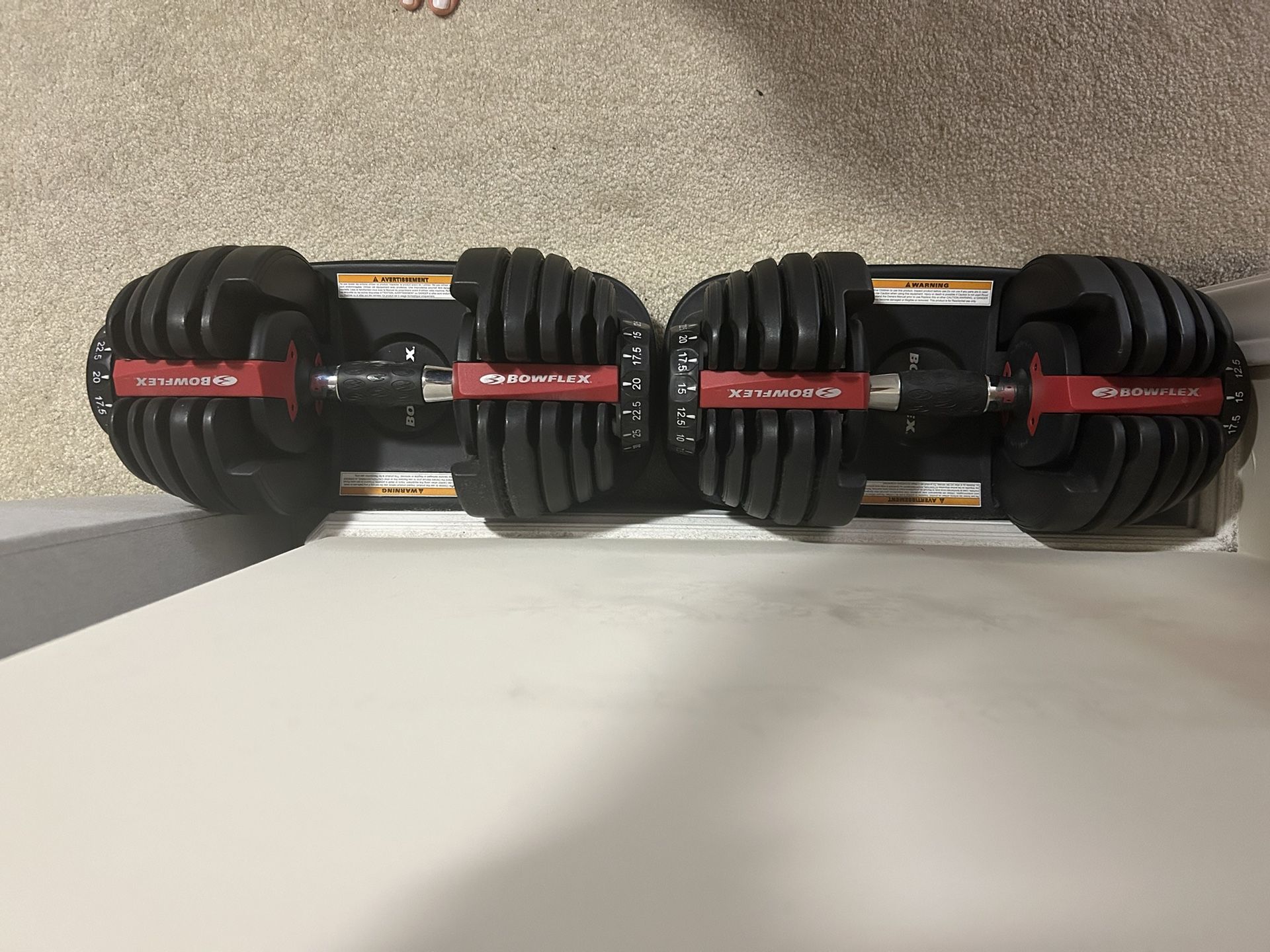 BowFlex Adjustable Weights