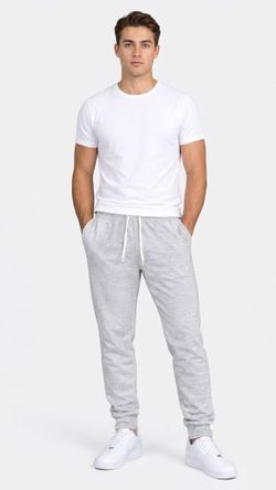 DSG Men's Gray Jogger Pants Comfortable Drawstring Sweatpants Size M