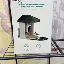 Smart Bird Feeder Camera – Solar Powered 🐦📷 